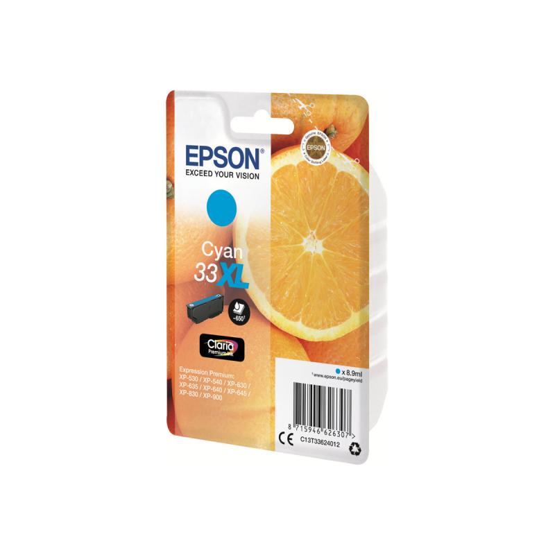 Epson Ink Cyan No 33XL Epson33XL Epson 33XL (C13T33624012)