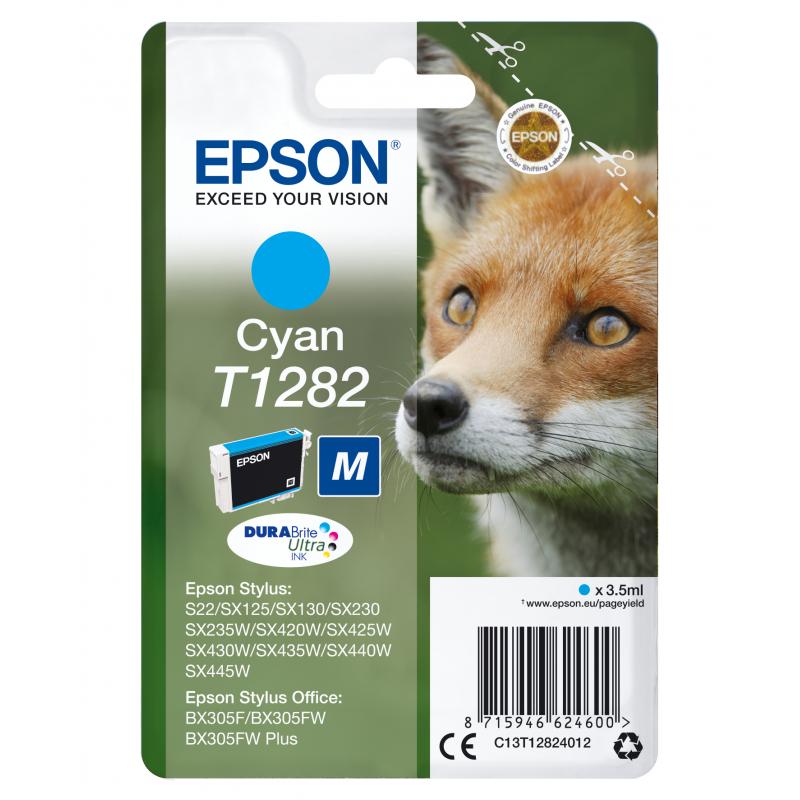 Epson Ink Cyan T1282 (C13T12824012)