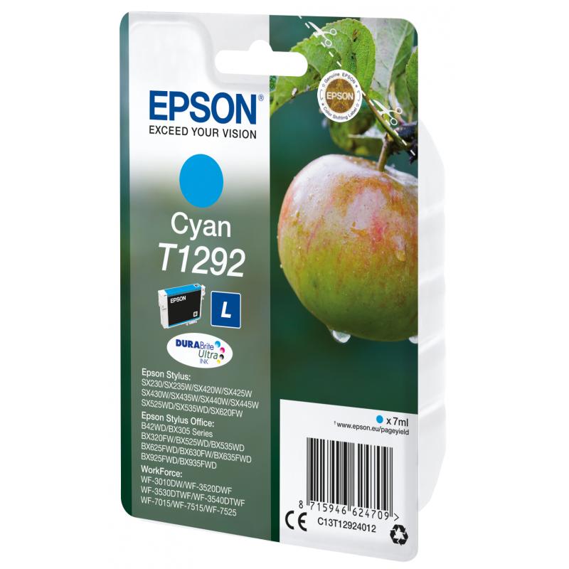 Epson Ink Cyan T1292 (C13T12924012)