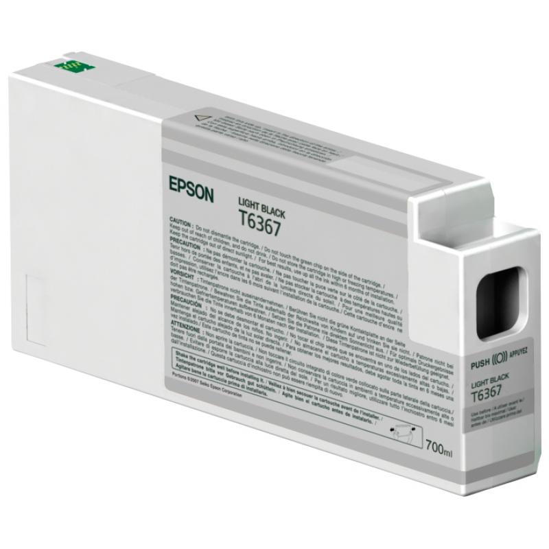 Epson Ink Light Black Schwarz (C13T636700)