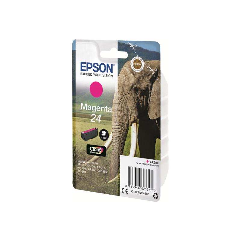 Epson Ink Magenta No 24 Epson24 Epson 24 (C13T24234012)