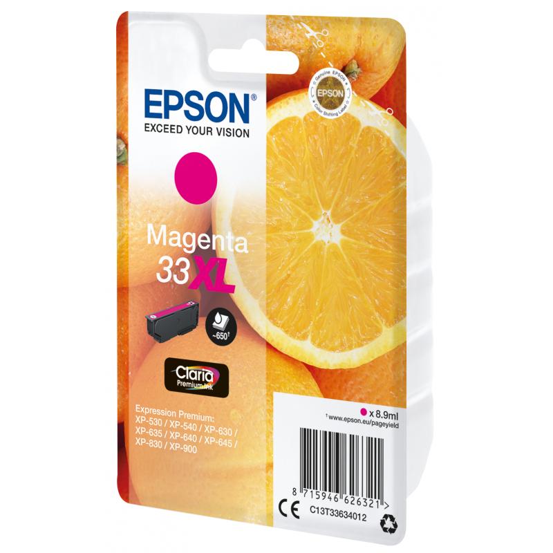 Epson Ink Magenta No 33XL Epson33XL Epson 33XL (C13T33634012)