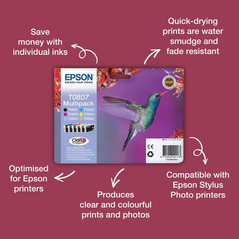 Epson Ink Magenta T0803 (C13T08034011)