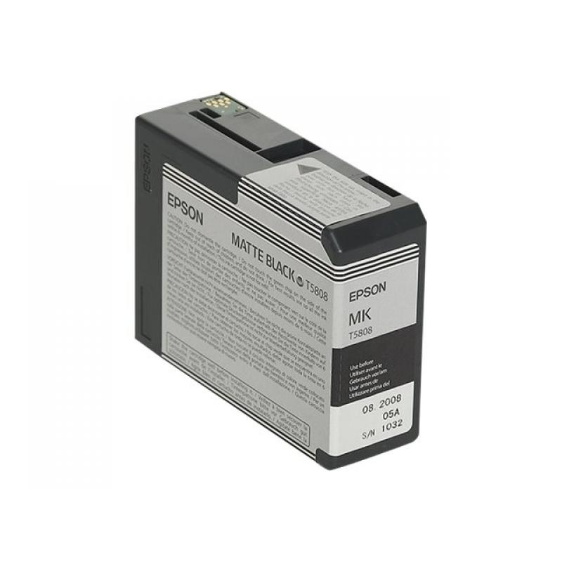 Epson Ink Matte Black Schwarz (C13T580800)