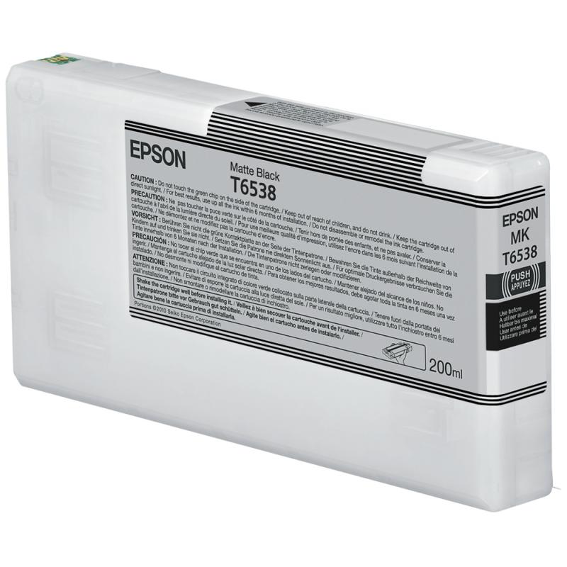 Epson Ink Matte Black Schwarz (C13T653800)