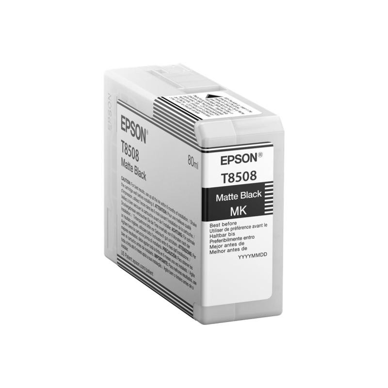 Epson Ink Matte Black Schwarz (C13T850800)(C13T85080N)