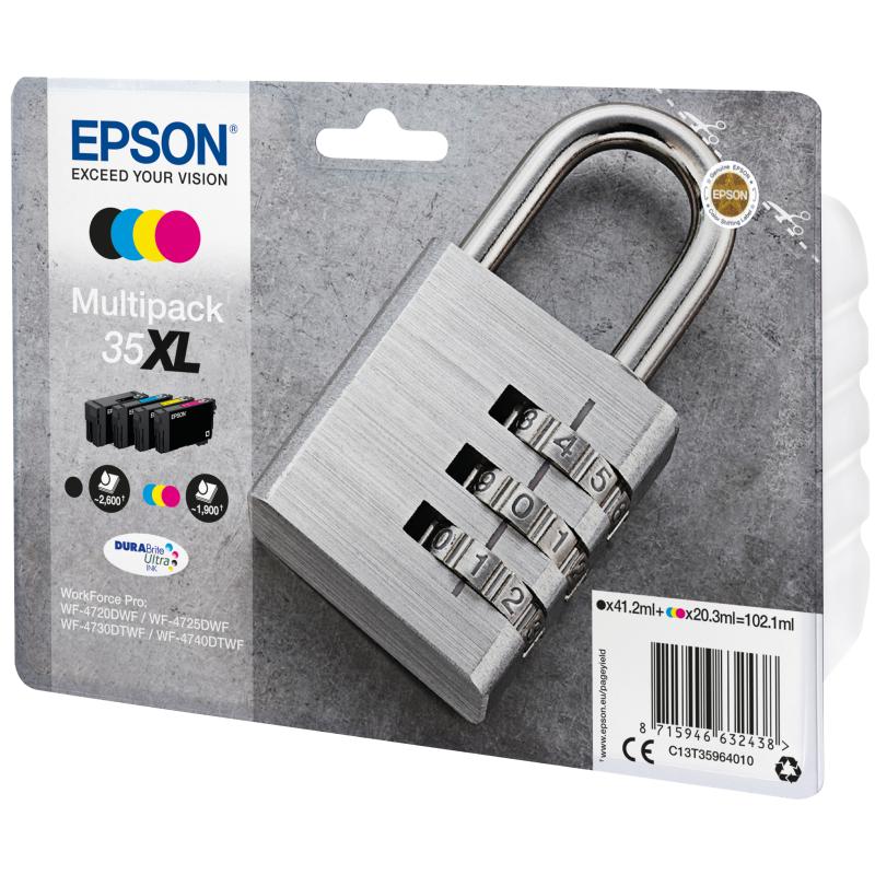 Epson ink Multipack 4-colours 4colours 35XL DURABrite Ultra Ink (C13T35964010)