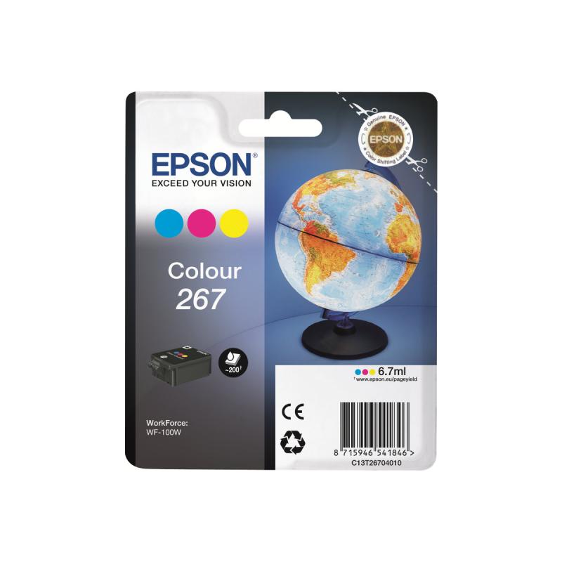 Epson Ink Multipack Color No 267 Epson267 Epson 267 (C13T26704010)