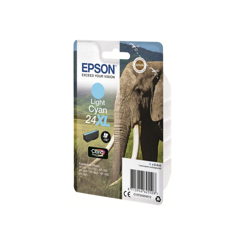 Epson Ink No 24 Epson24 Epson 24 XL Light Cyan (C13T24354012)