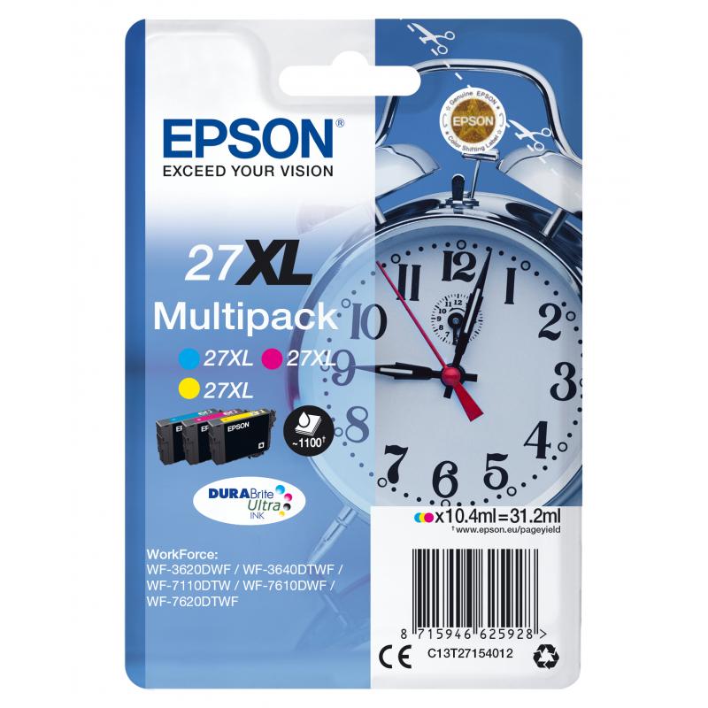 Epson Ink No 27 Epson27 Epson 27 XL Multipack (C13T27154012)