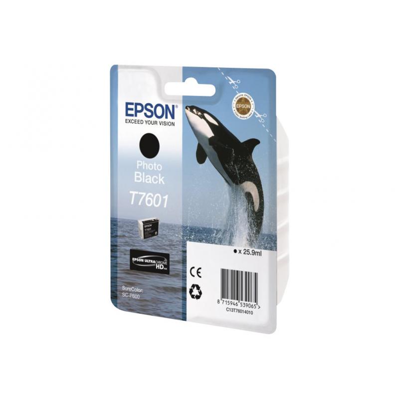 Epson Ink Photo Black Schwarz HC (C13T76014010)
