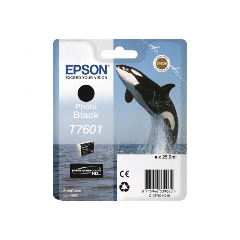 Epson Ink Photo Black Schwarz HC (C13T76014010)