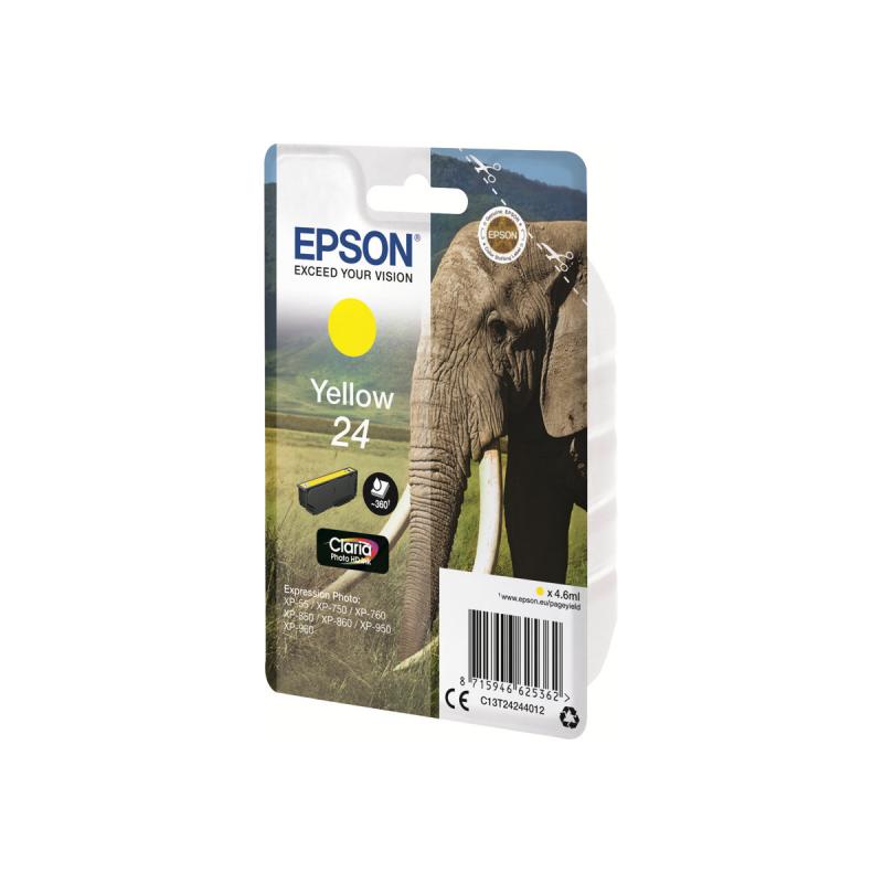 Epson Ink Photo Yellow Gelb No 24 Epson24 Epson 24 (C13T24244012)