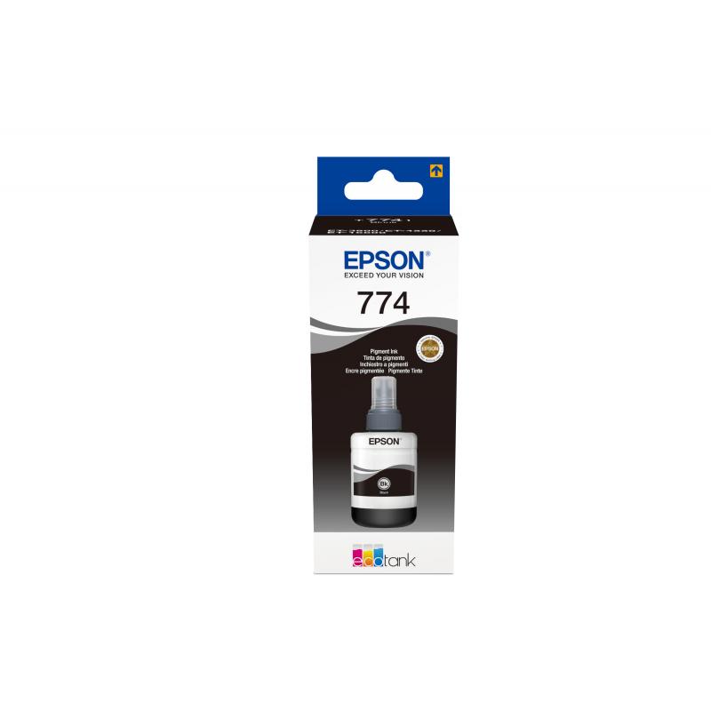 Epson Ink Pigment Black Schwarz Bottle (C13T774140)