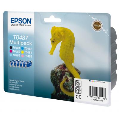 Epson Ink T0487 Multipack (C13T04874010)