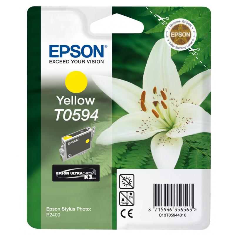 Epson Ink T0594 Yellow Gelb (C13T05944010)