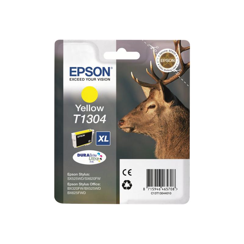 Epson Ink T1304 Yellow Gelb (C13T13044012)