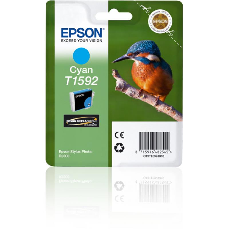 Epson Ink T1592 Cyan (C13T15924010)