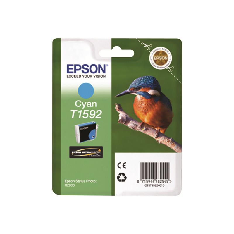 Epson Ink T1592 Cyan (C13T15924010)