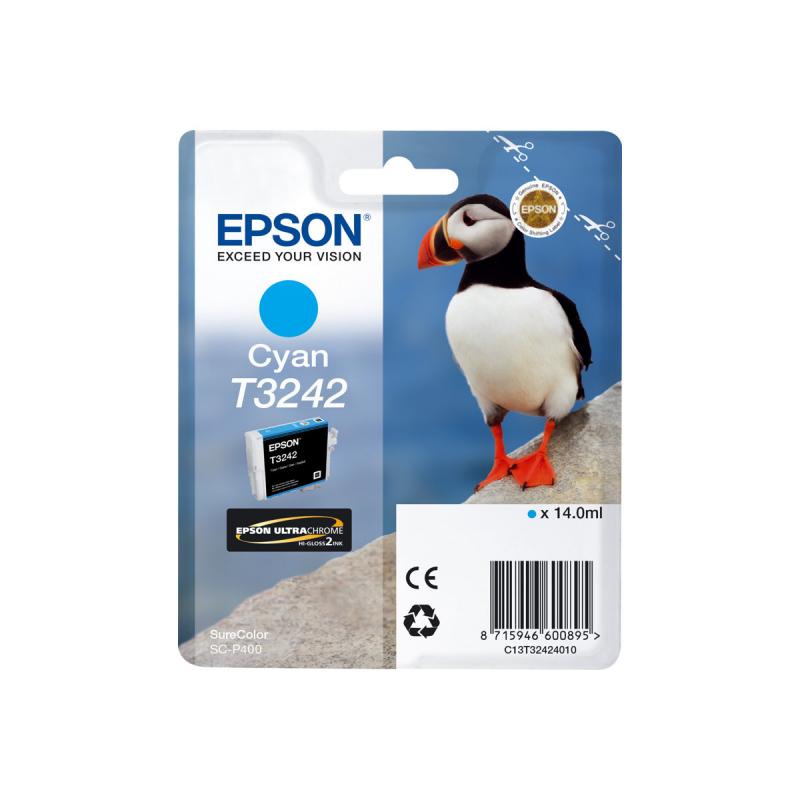 Epson Ink T3242 Cyan (C13T32424010)