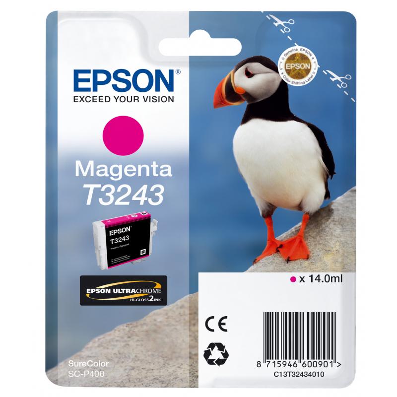 Epson Ink T3243 Magenta (C13T32434010)