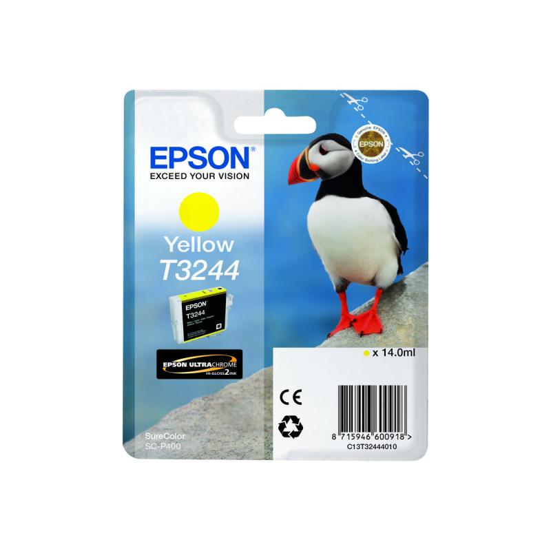 Epson Ink T3244 Yellow Gelb (C13T32444010)