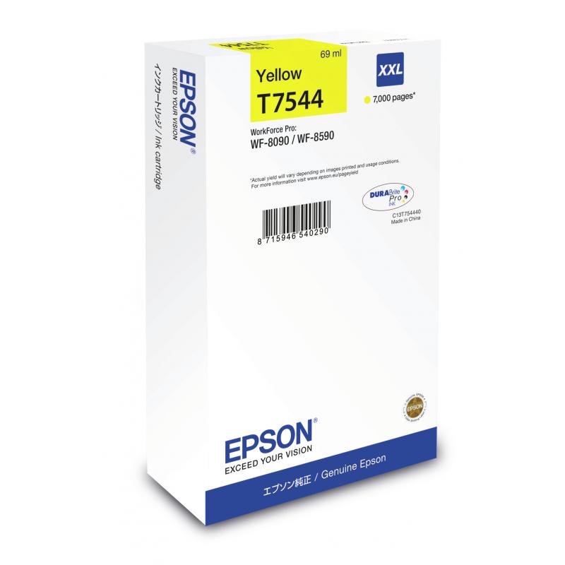 Epson Ink T7544 Yellow Gelb XXL (C13T754440)
