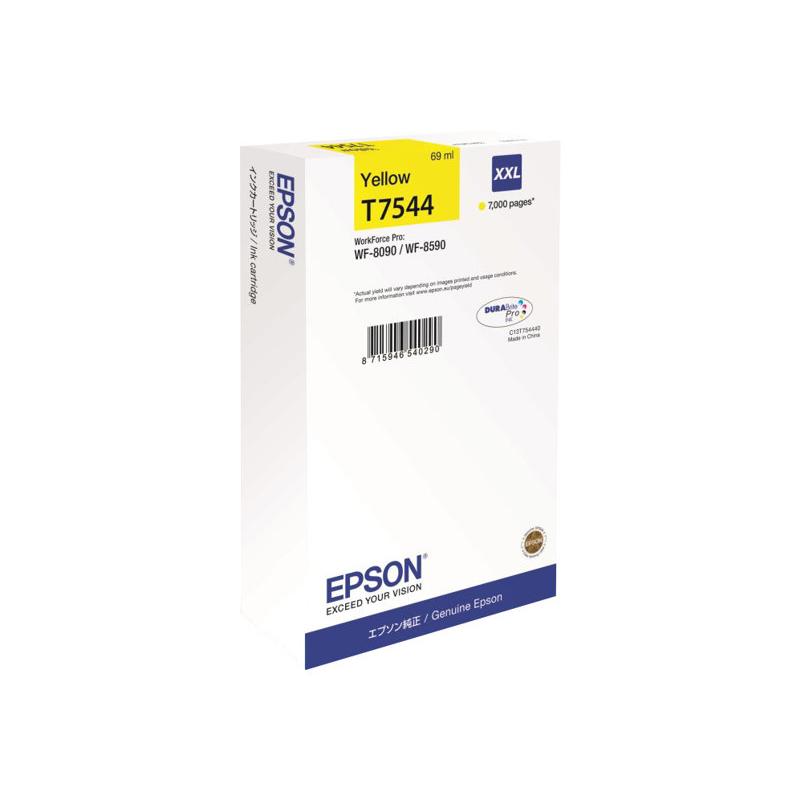 Epson Ink T7544 Yellow Gelb XXL (C13T754440)