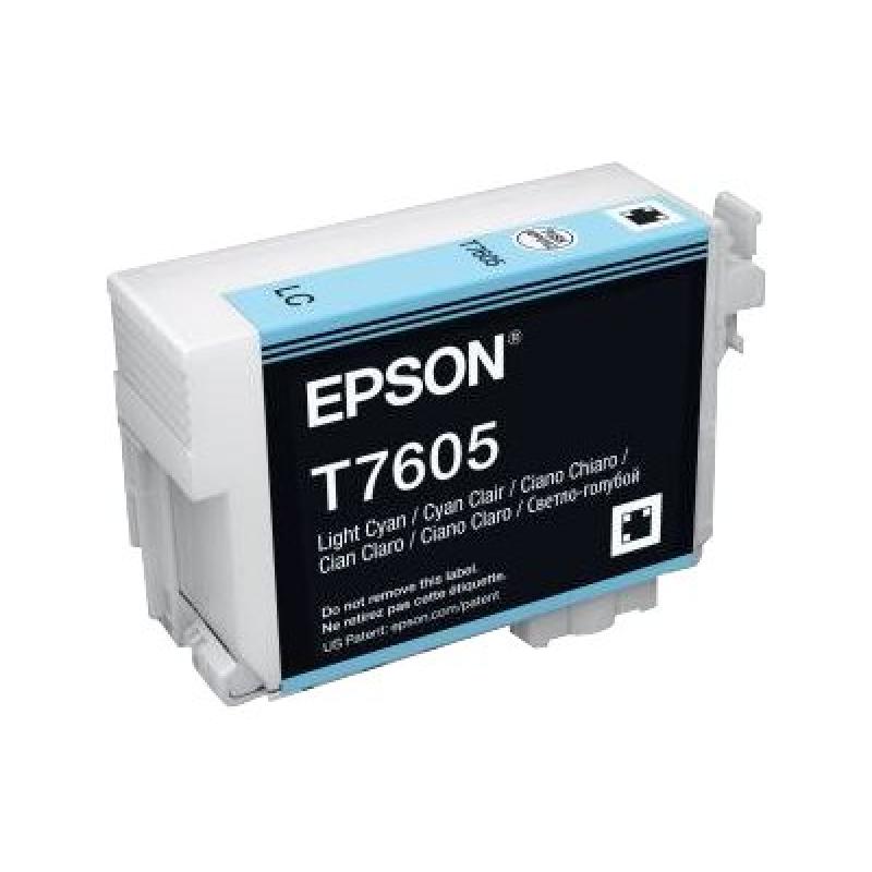 Epson Ink T7605 Light Cyan (C13T76054010)