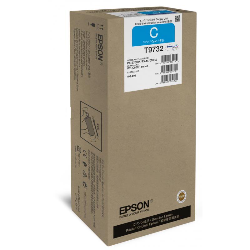 Epson Ink T9732 XL Cyan (C13T973200)