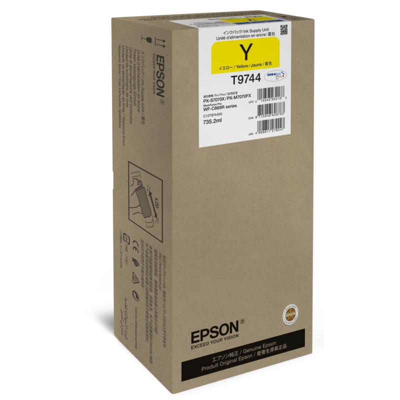 Epson Ink T9744 Yellow Gelb XXL (C13T974400)