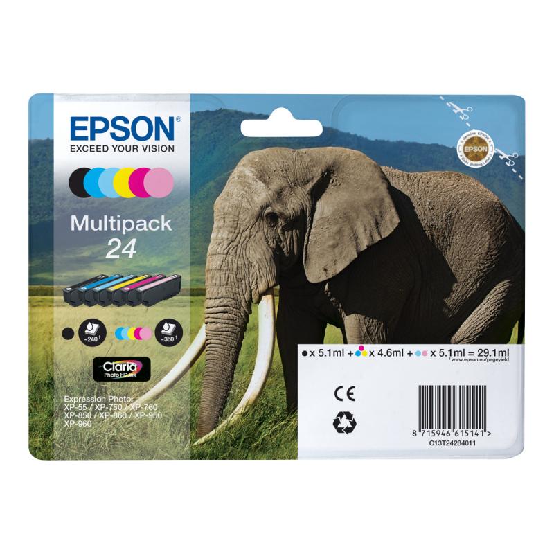 Epson Ink Valuepack No 24 Epson24 Epson 24 (C13T24284010)