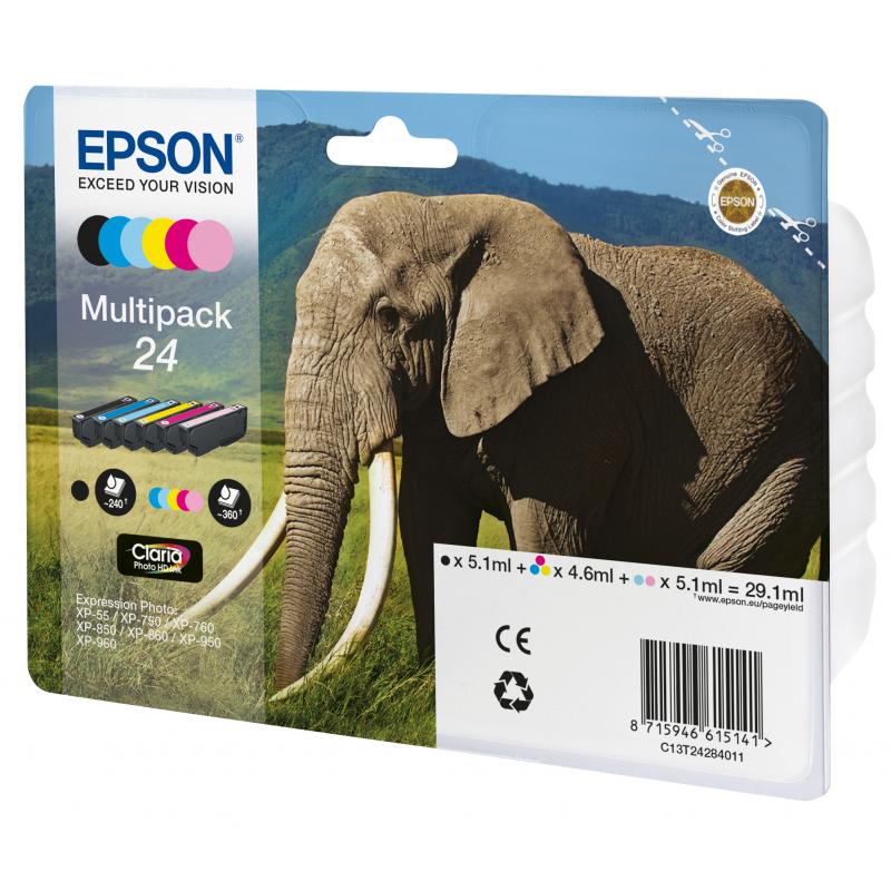 Epson Ink Valuepack No 24 Epson24 Epson 24 (C13T24284010)
