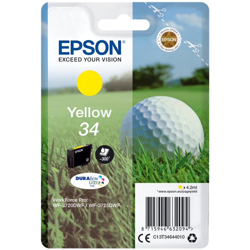 Epson Ink Yellow Gelb (C13T34644010)