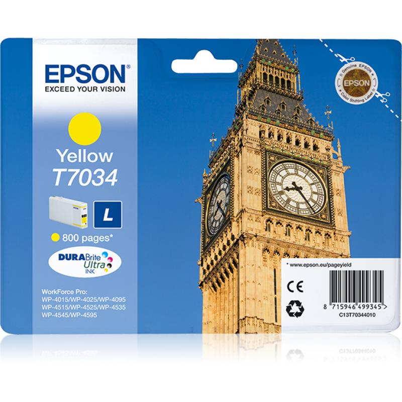 Epson Ink Yellow Gelb (C13T70344010)