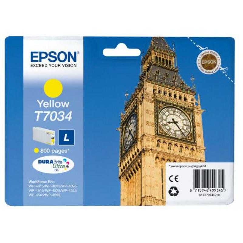 Epson Ink Yellow Gelb (C13T70344010)