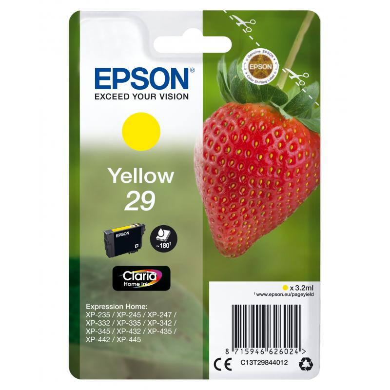 Epson Ink Yellow Gelb No 29 Epson29 Epson 29 (C13T29844012)
