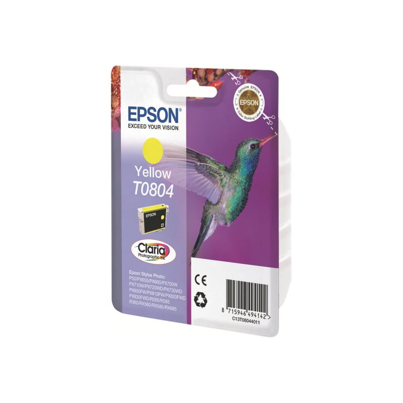 Epson Ink Yellow Gelb T0804 (C13T08044011)