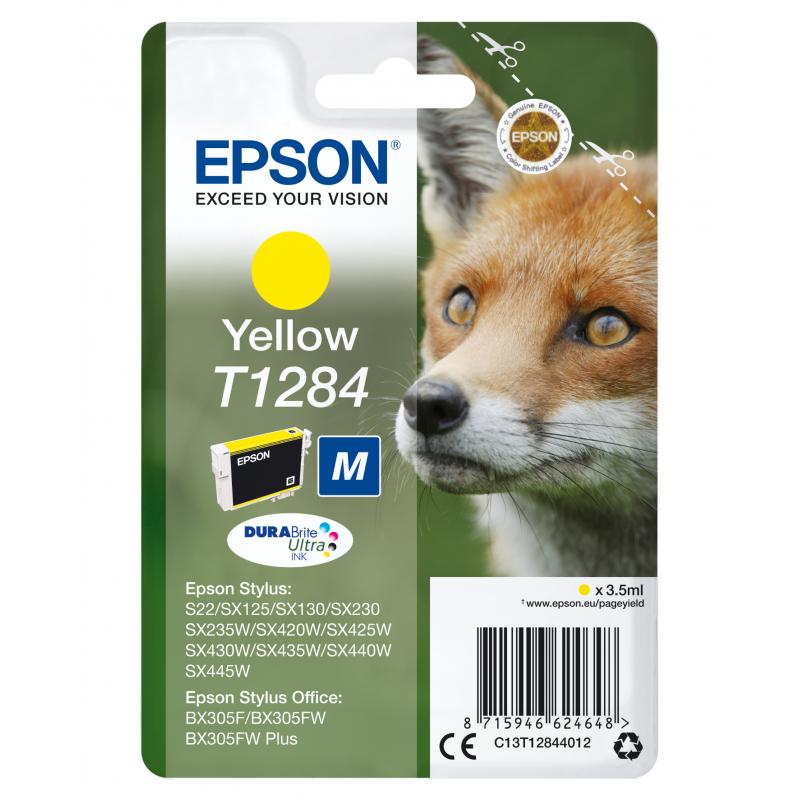 Epson Ink Yellow Gelb T1284 (C13T12844012)