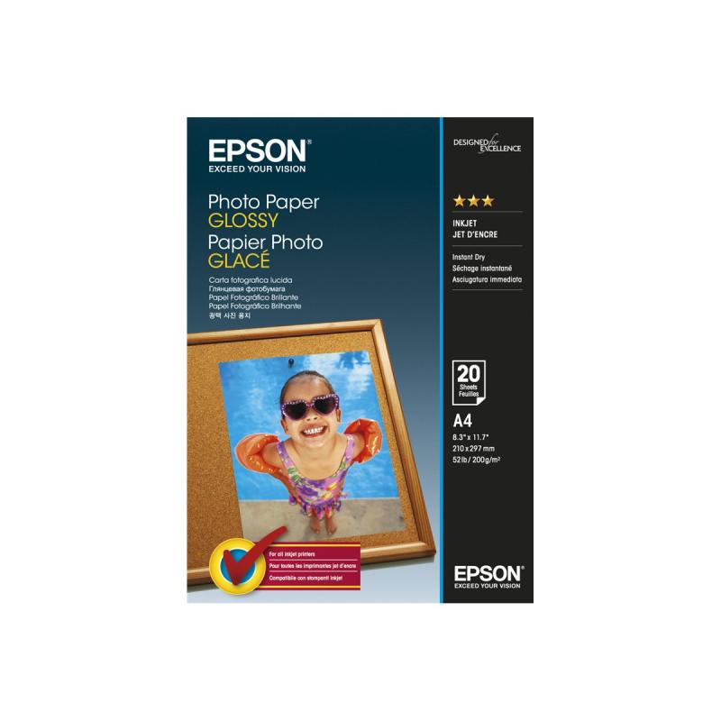 Epson Photo paper Glossy A4 (210 x 297 mm) 200 g m² (C13S042538)