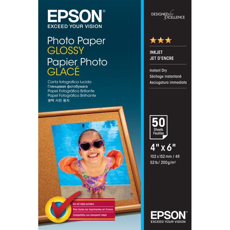 Epson Photo Paper Glossy Inkjet (C13S042547)