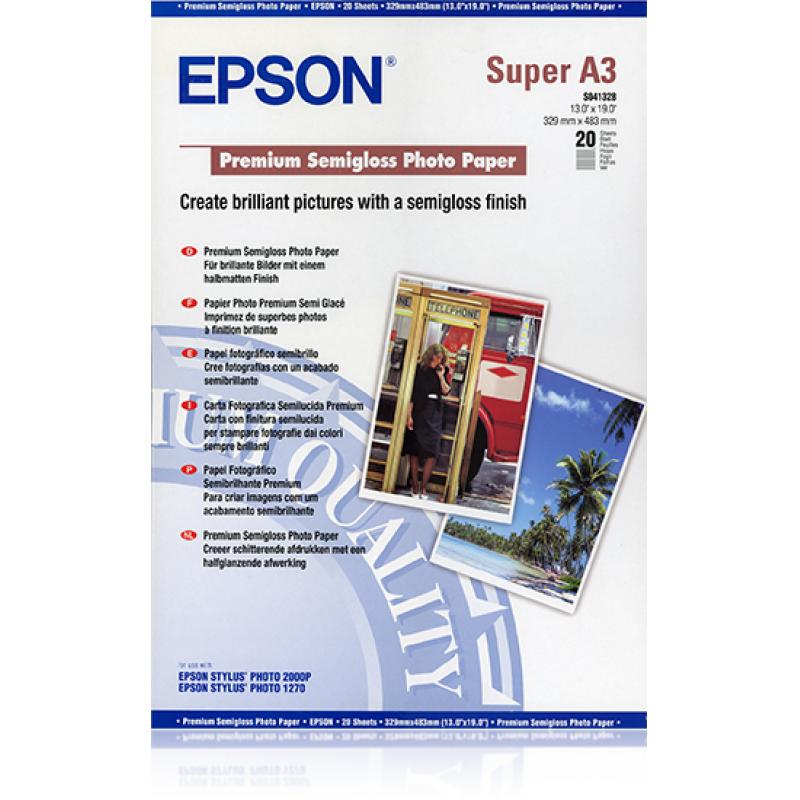 Epson Premium Semi Gloss Photo Paper (C13S041328)