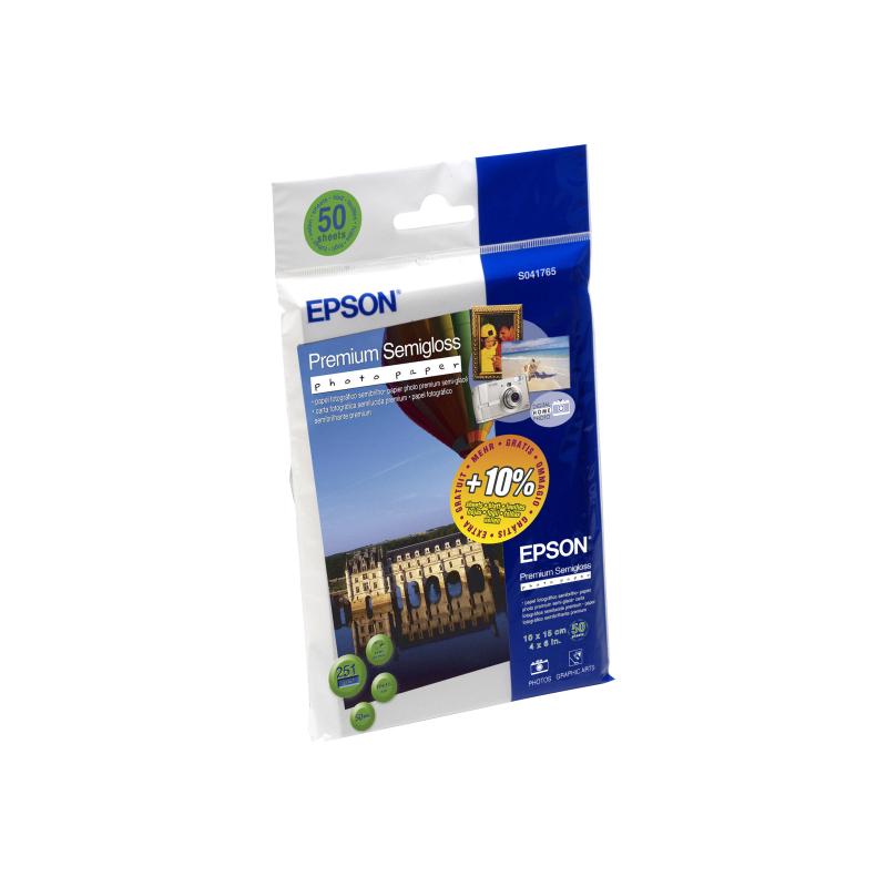 Epson Premium Semigloss Photo Paper Halbglänzend (C13S041765)