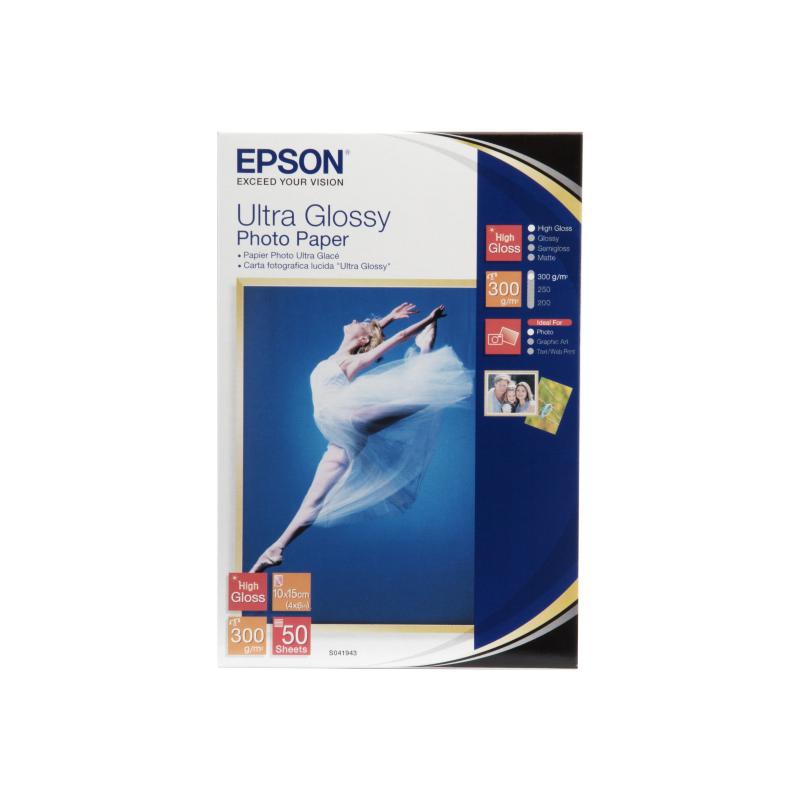 Epson Ultra Glossy Photo Paper Inkjet (C13S041943)
