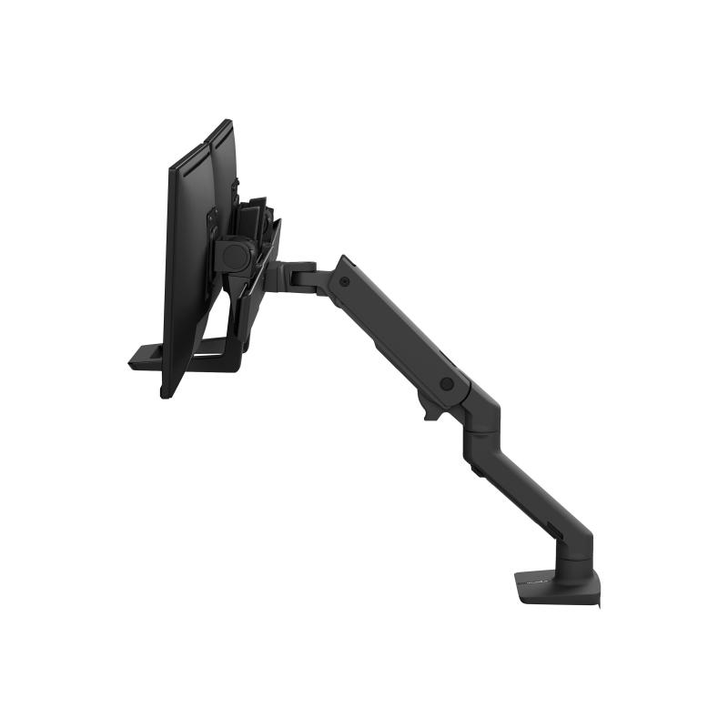Ergotron HX Desk Dual Monitor Arm Befestigungskit matte black Schwarz (45-476-224) (45476224)