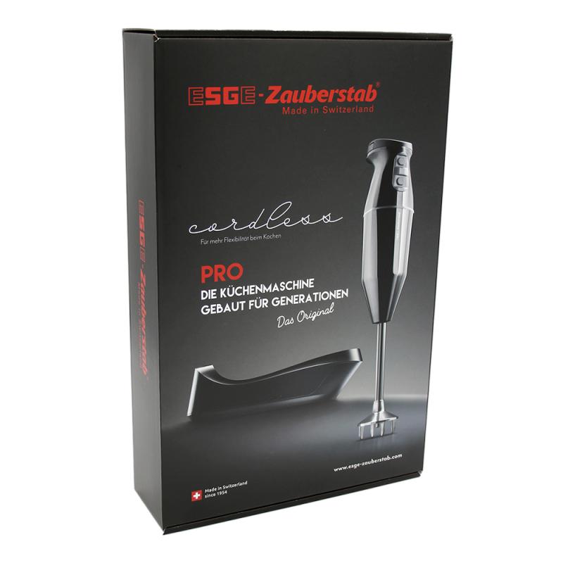 ESGE-Zauberstab ESGEZauberstab Hand Blender Cordless Pro 200W black Schwarz (95305)