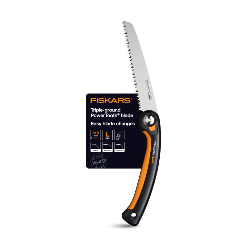 Fiskars Garden Pruning Saw SW69 black orange (1067553)