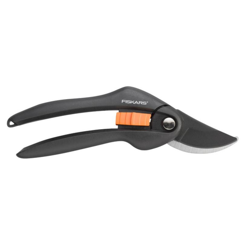 Fiskars SingleStep Bypass Pruner P26 black orange (1000567)