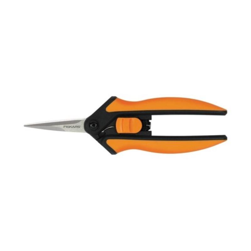Fiskars Solid Snip Microtip SP13 black orange (1051600)