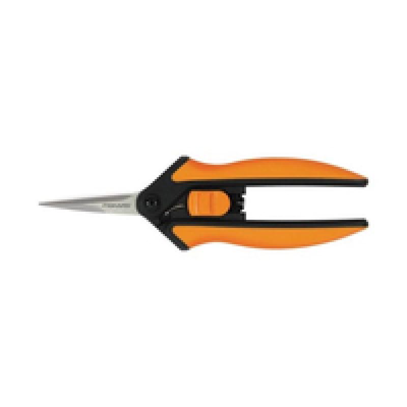 Fiskars Solid Snip Microtip SP13 black orange (1051600)
